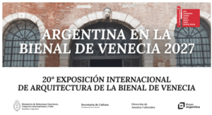 CONVOCATORIA BIENAL DE VENECIA 2027